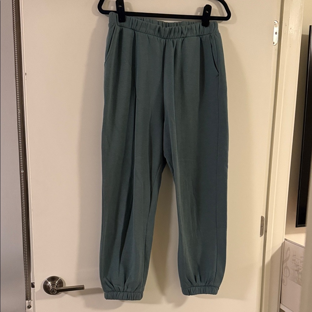 Zara green jogger sweatpants